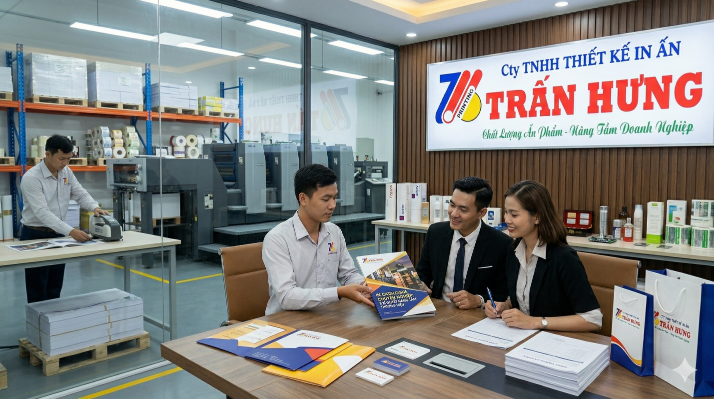 Trấn Hưng đối tác sản xuất bao bì giấy quy mô lớn hàng đầu