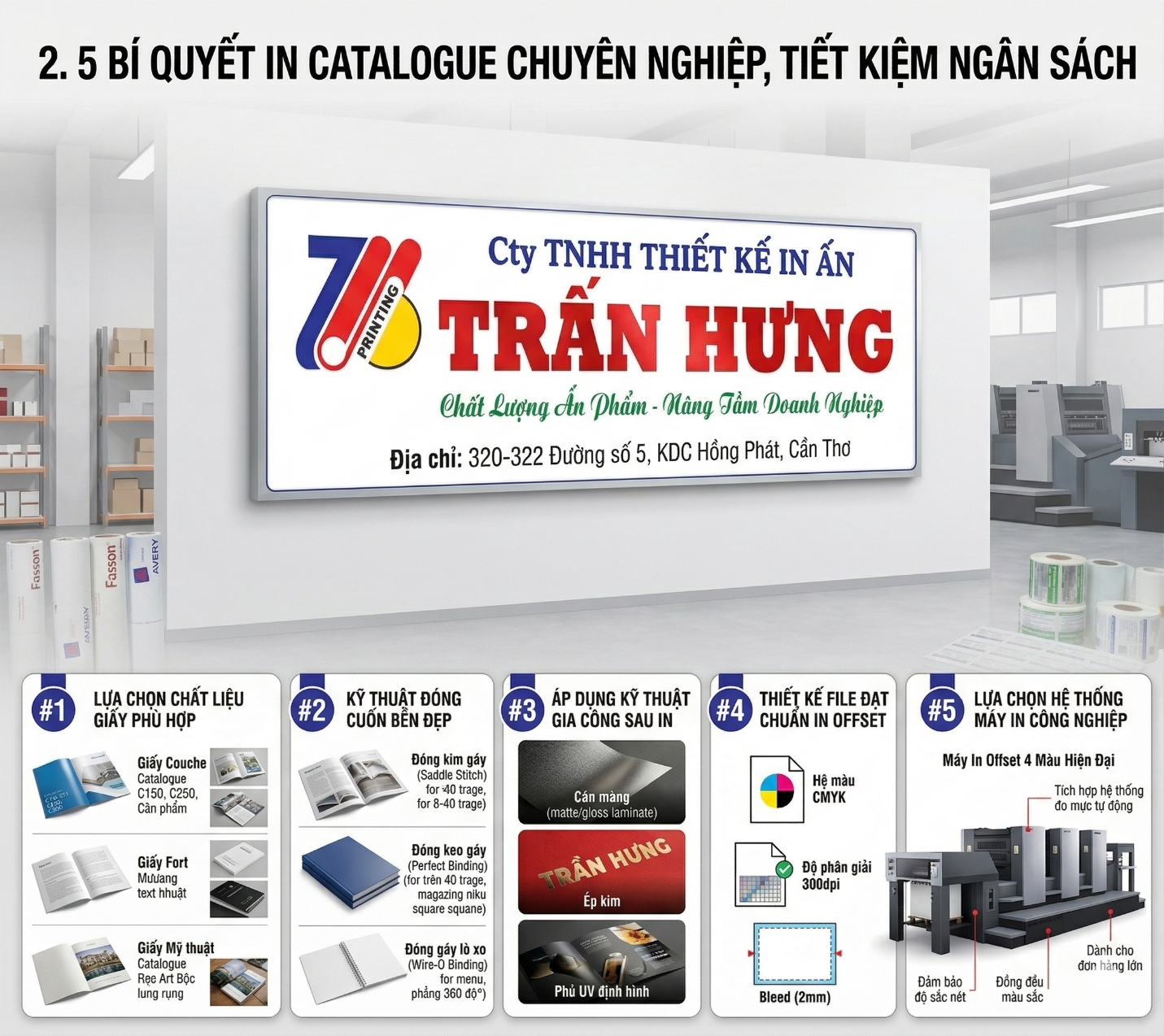 5 bí quyết để có ấn phẩm in catalogue chuyên nghiệp